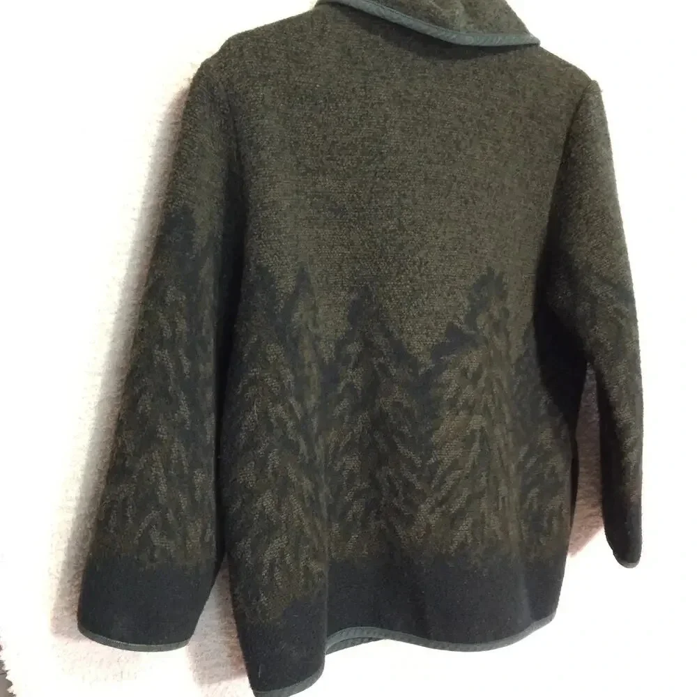 Sonoma wool blend Jacket size Small green - Picture 3 of 6